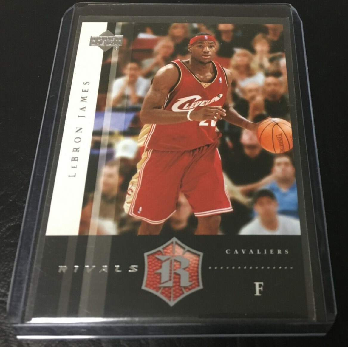 upper deck rivals lebron james rookie card