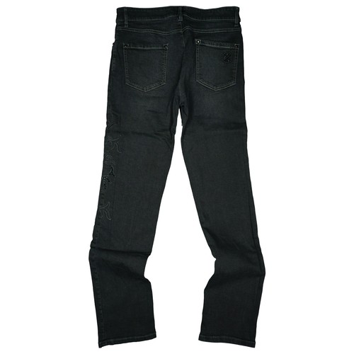 Zerres Cora Damen Jeans Hose stretch high 36 normal W28 L32 grau Stickerei Perle - Bild 3 von 5