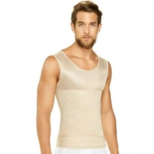 Fajas Colombianas Diane & Geordi 2007 Men's Control Tank Top With Back Support