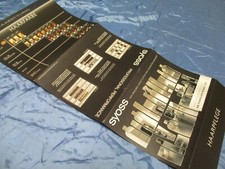 Schwarzkopf & Henkel , Werbung , Syoss  ,  Sales Falt  Folder  2011  ,# 007