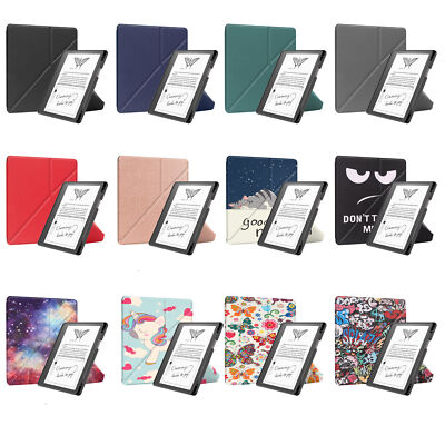 For Kindle Scribe 10.2'' 2022 Leather Case Auto Wake/Sleep Multi-Angles Kickstand