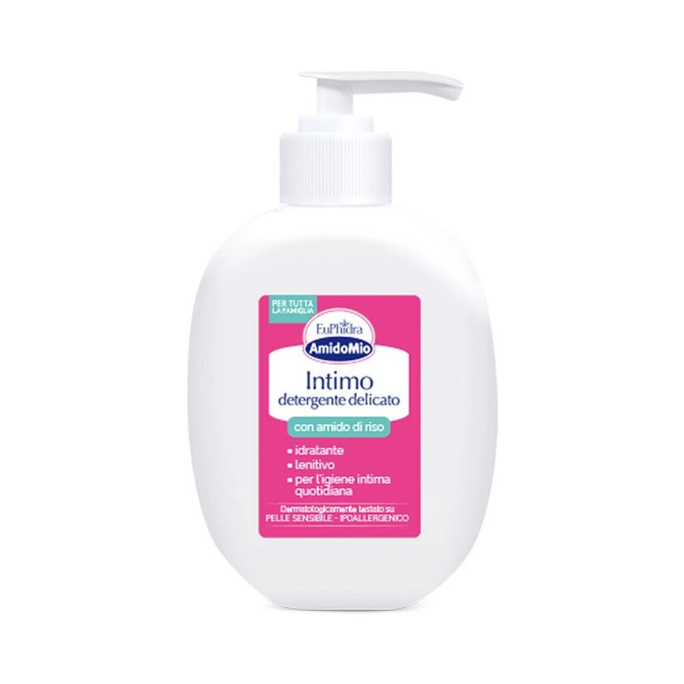 Euphidra AmidoMio - Intimo Detergente Delicato Azione Lenitiva, 200ml