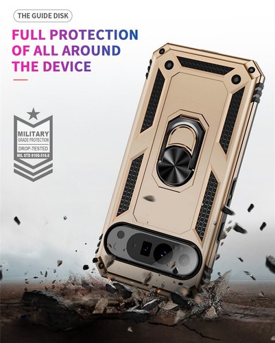 For Google Pixel 9 Pro XL 8 7 6 Pro 9A 8A 7A Magnetic Case Shockproof Ring Cover - Picture 45 of 62