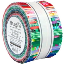 Jelly Roll Wishwell Afterglow Christmas Holiday Cotton Fabric Roll-Ups M538.24