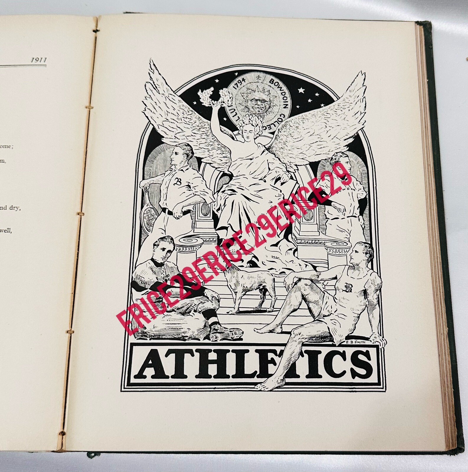 1911 Bowdoin College Brunswick Maine Volume 65 "The Bugle" Yearbook 319