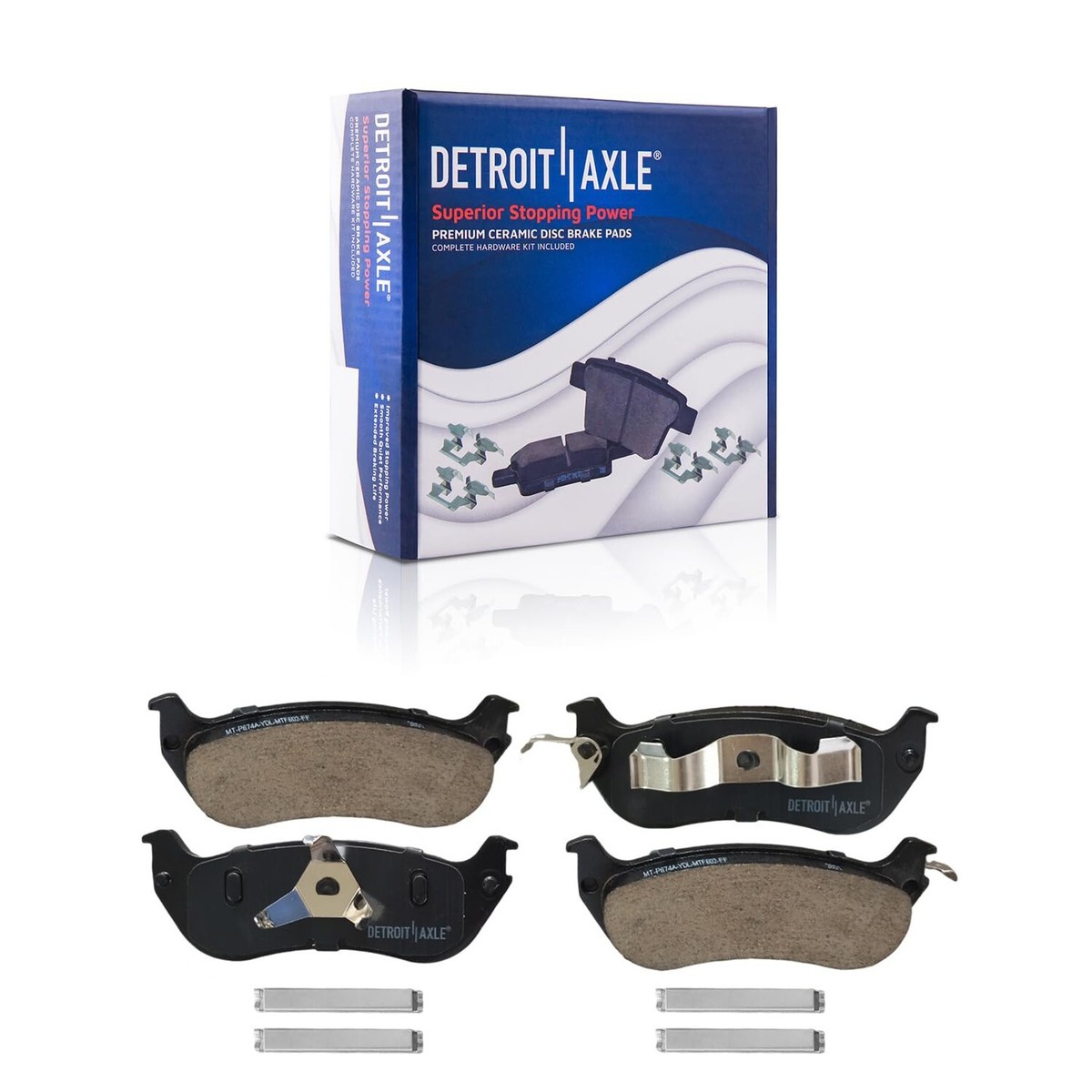 Car Brake Pad Set A-Premium Front & Rear Ceramic Brake Pads Set For Ford Crown Vic, Lincoln Town Car, Mercury Grand Marquis Ford Crown Victoria Brakes Car Brake Pad Set A-Premium Front & Rear Ceramic Brake Pads Set For Ford Crown Vic, Lincoln Town Car, Mercury Grand Marquis Ford Crown Victoria Brakes