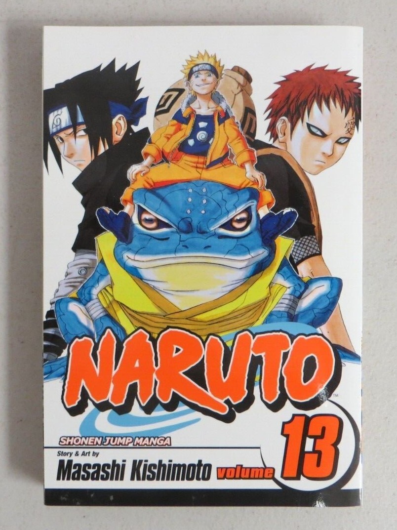 Naruto Volumes 1-13 TPBs Masashi Kishimoto Shonen Jump Viz
