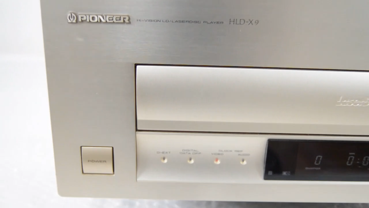 Pioneer HLD-X9 Hi-Vision LD Muse Gold Laser Disc Player Tested