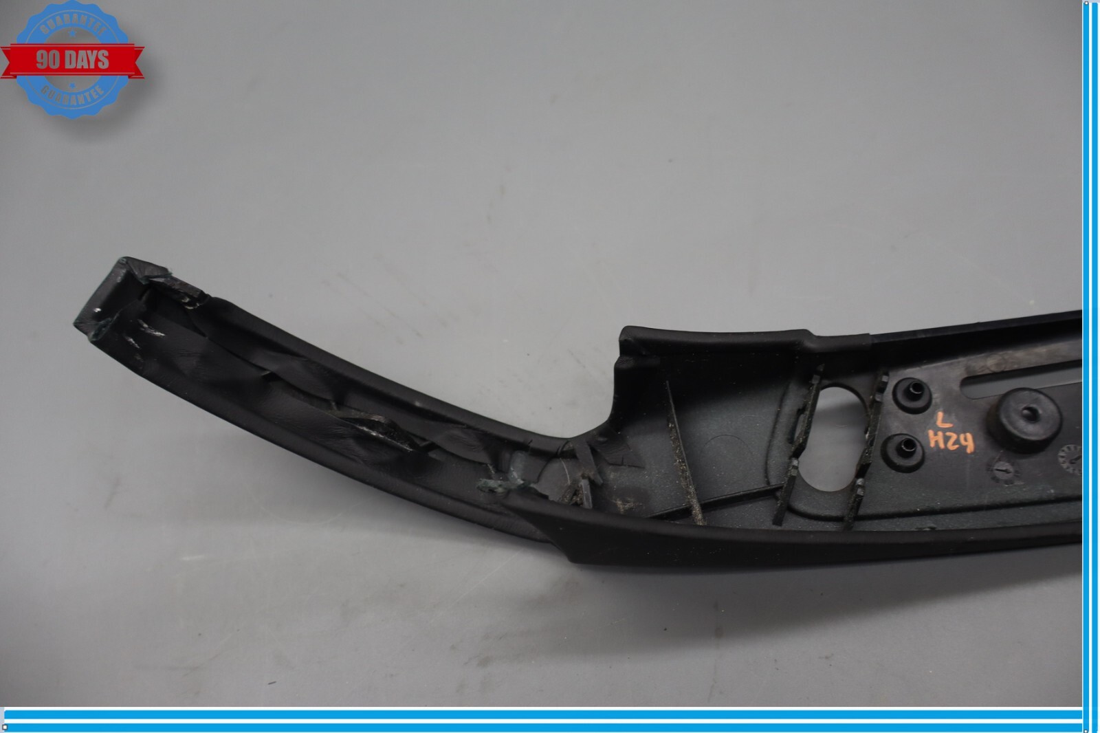03-10 Bentley Continental GT GTC Left Driver Side Seat Leather Trim Black Oem