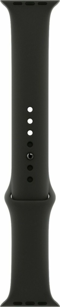 NEW Genuine Apple Brand Black Sport Band Fit Watch Size 42 44 45 49mm Authentic