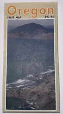 Oregon State Official Highway Map, 1993