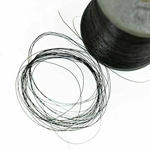Metallic Zari Thread For Embroidery Sewing & Jewelry Making 0.1 MM Pack of 2 - Image 3 of 4