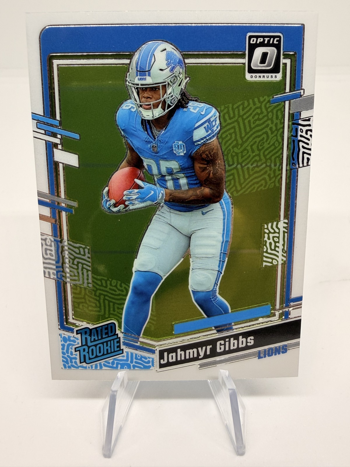 Jahmyr Gibbs 2023 Panini Donruss Optic - Rated Rookie #236 (RC)