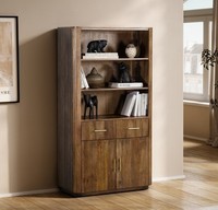 Highboard 90X160Cm Schrank Massivholz Mango Braun Lackiert Neu Ovp!!!