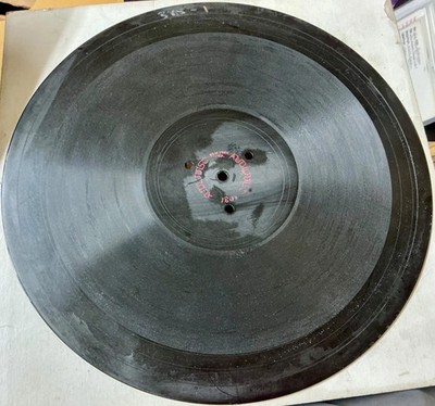 Bob Parrish 1946 JAZZ VOCAL 12'' Metal ACETATE 78 Full Moon And Empty Arms HEAR