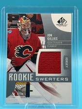2017-18 SP Game Used Rookie Sweaters /199 Jon Gillies #RS-JG RC