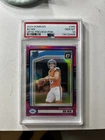 2024 Panini Donruss - Rated Rookie Bo Nix #369 Optic Preview Pink Prizm (RC)