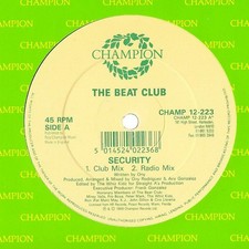 The Beat Club - Security (12", Com) (Very Good Plus (VG+)) - 3724038349
