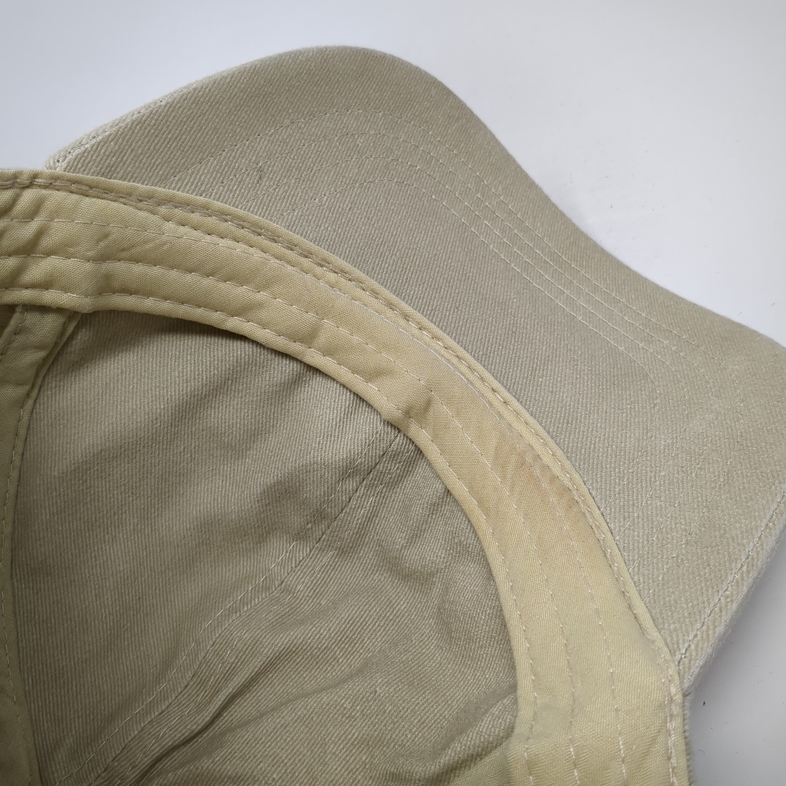 NYC Slideback Baseball Hat Beige Solid One Size A… - image 8