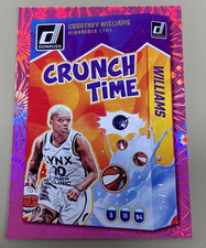 Courtney Williams 2025 Panini WNBA Donruss 11/25 Firework Crunch Time #16