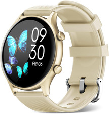 Women'S Smartwatch with Phone Function: 1.39 Inch round Fitness Watch, Pedometer