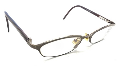 Gucci GG 1646 R1V Gray Brown Eyeglasses Frames 49-18 135 Italy Designer Women