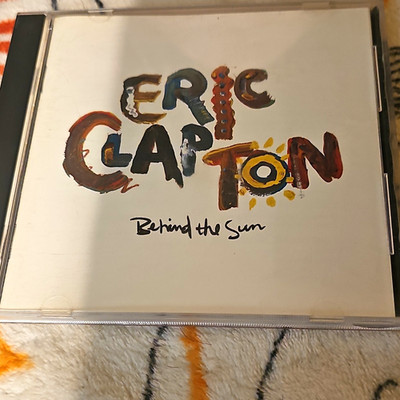Eric Clapton Behind the Sun CD 1985 Warner Bros. Records Rock Jewel Case