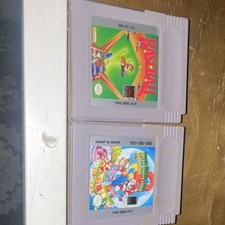 Nintendo Game Boy Baseball & Super Mario Land Game Lot