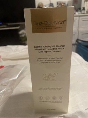 True OrgaNica Purifying Milk Cleanser Infused Hyaluronc Acid Multi Peptides
