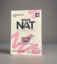 Pruvit Ketones Keto OS Nat Cotton Candy  Free-Caffeine 20 Packs/ Free Shipping