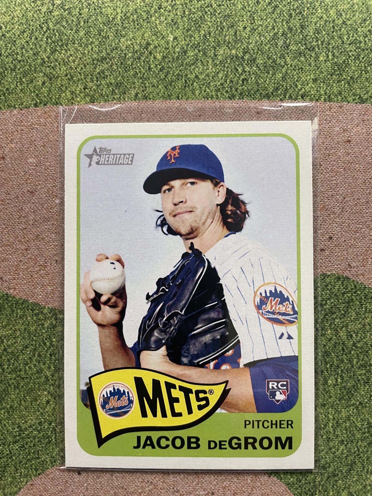 2014 Topps Heritage High Number - Jacob deGrom #H549 (RC)