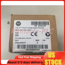 New Allen Bradley 1794-OF4IXT Flex XT 4-Point Analog Output Module US Free Tax
