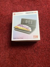 Image of Portronics Freedom 4A Wireless Charger And Digital Alarm Clock