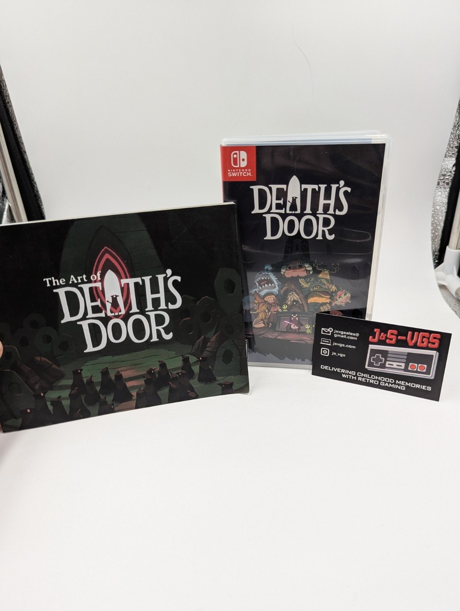 Death's Door Switch – Complete in Case w/ Art Book – Tested