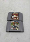 Nintendo 64 Pokémon Stadium Super Mario Video Games Cartridge Lot Of 2