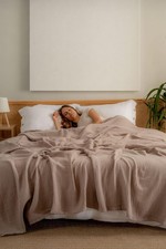 Muslin Blanket - Pure 100 Turkish Cotton Airy Soft Light Versatile Gauze Thr...