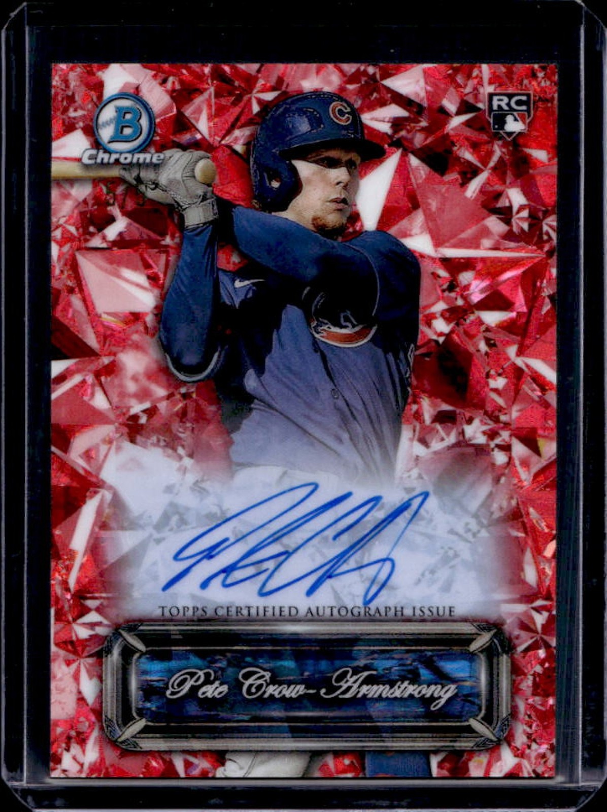 Pete Crow-Armstrong 2024 Bowman Sapphire Edition #SSA-PC Sapphire