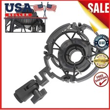 NEW Microphone Shock Mount Stand Clip For AKG H-85 C3000 C414 C4000 C2000 Black