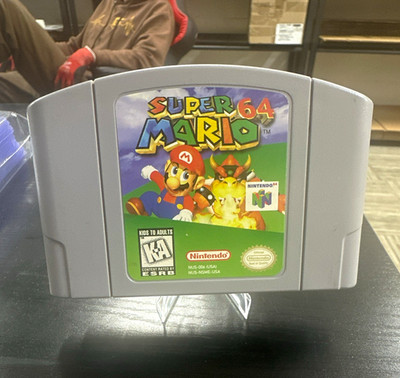 Super Mario 64 Nintendo 64 N64 Cartridge NTSC-U/C (US/CA) 1996