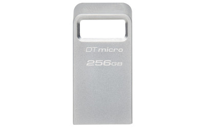 740617327984 Kingston Technology DataTraveler 256GB Micro 200MB/s Metal USB 3.2 