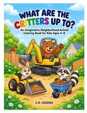 What Are the Critters Up To : An Imaginative Neighborhood Animal Coloring Book f