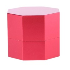 Octagonal Portable Pool Chalks Holder Aluminum Billiard Chalks Case Box