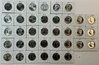 2008 thru 2025 P & D UNC Clad Kennedy Half Dollar Set in CB Flips - #5C