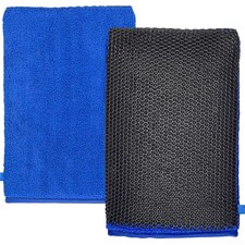 2 Pack Clay Mitt, Microfiber Clay Bar for Car Detailing, Reusable Clay Bar