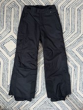 REI Girl  s Snow / Ski Pants, Size 8 Youth, Black, EUC