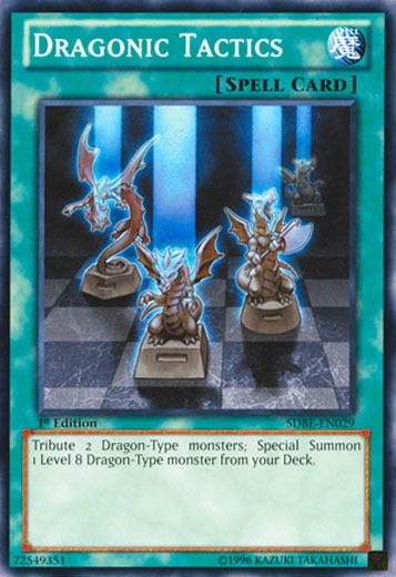 Dragonic Tactics - SDBE-EN029 - Common - Unlimited Edition Lightly Played