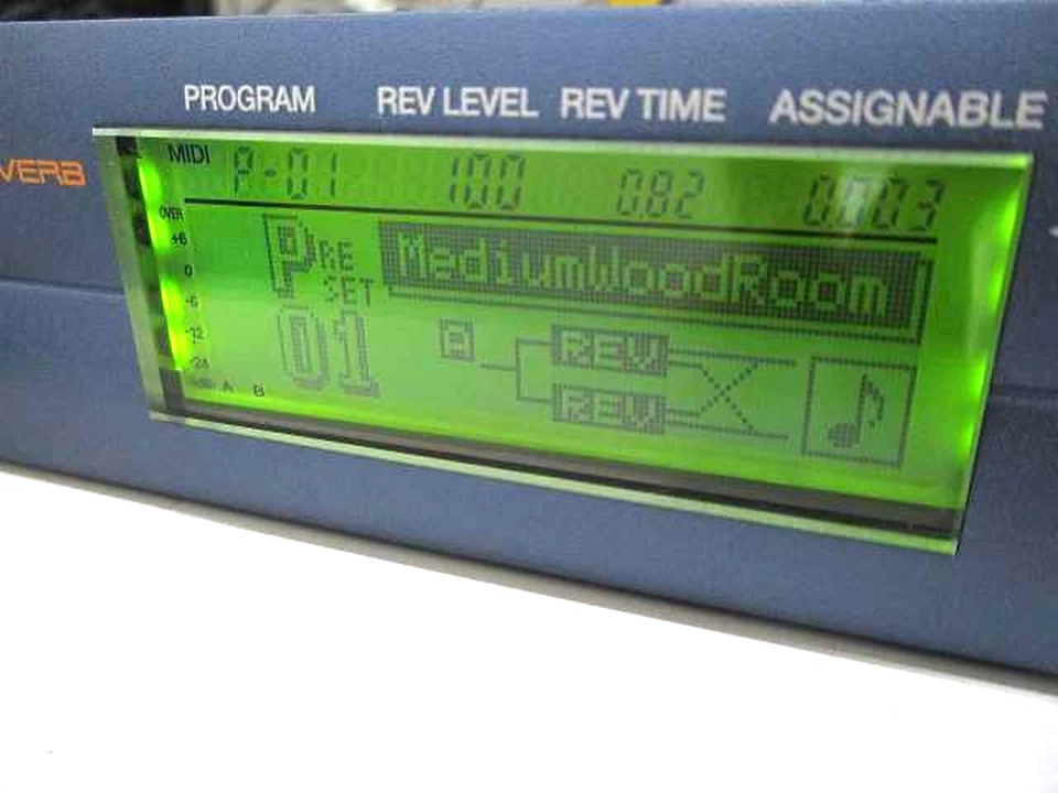 Roland SRV-3030 24-Bit Digital Reverb Guitar Effect 1U Rack AC100V - Image 3 of 4