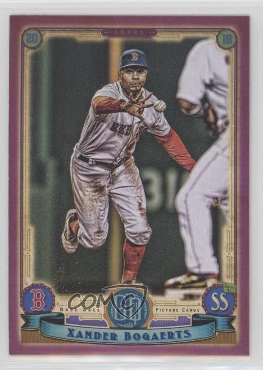 2019 Topps Gypsy Queen Mega Box Purple Xander Bogaerts #23 f2s