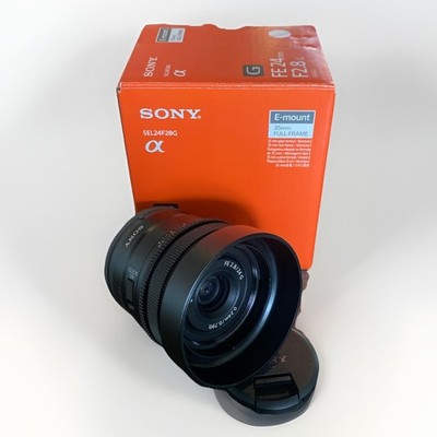 SEL24F28G SONY Eマウント Sony Fe 24mm f/2.8 G E-Mount Camera Lens SEL24F28G Full-Frame VGUC