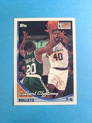 Calbert Cheaney 1993-94 Topps Basketball Card # 250 J6436